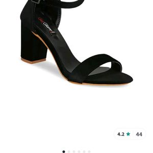 Heels Black Velvet