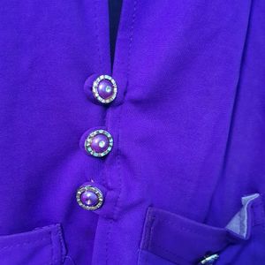 Purple Top With Full Sleeves