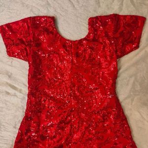 😘Red Sequin Dress 👗 Women