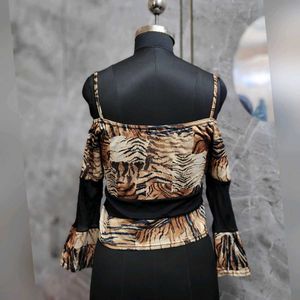 Animal Printed Ladies Top