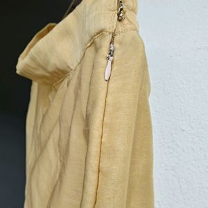 Cream Anarkali