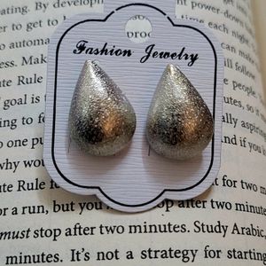 Silver Shimmer Studs