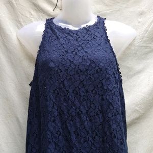 21. NAVY BLUE CUTE TOP