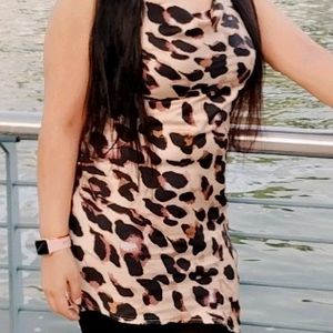 Tiger Print Dress