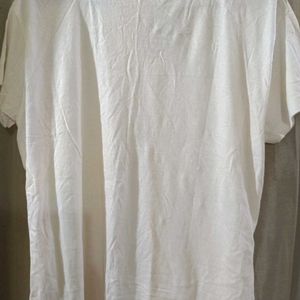 A White Graphic Tee