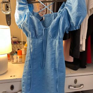 H&M blue Summer dress