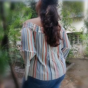 Beautiful Plus Off shoulder Top