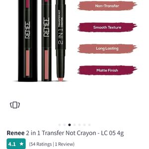 Renee 2 in 1 Transfer Not Crayon