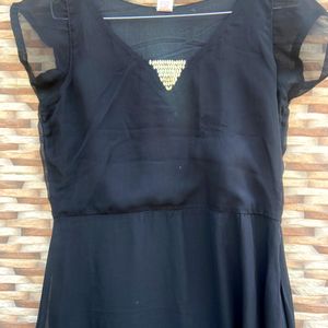 Eavan Black Long Maxi Dress