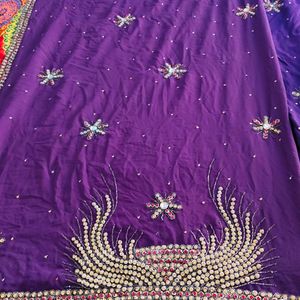 Heavy Purple Suit Fabric