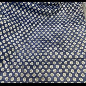 Lucknowi Chikankari Linen cotton Woven Sarees