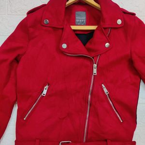 Red jacket