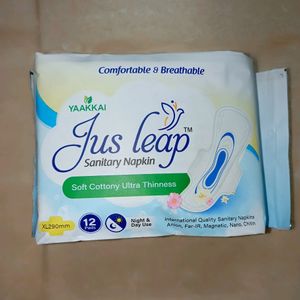 Jus Leaf Anion Sanitary Napkin 💫