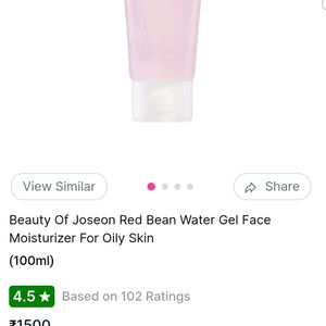 Beauty Of Joseon Red Bean Water Gel