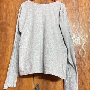 Grey Active Wear Top