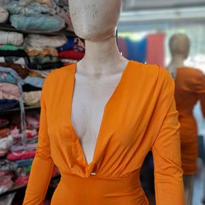 Orange Bodycone Partywear