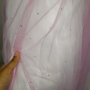 Pink Rose Gown (with sleeves unstitched)