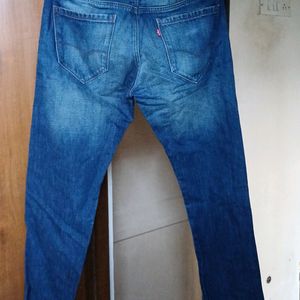 Levis Mens Blue Jeans