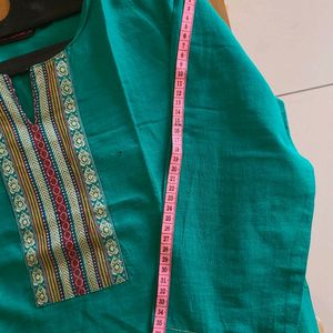 Green Rangmanch Brand Kurta😍