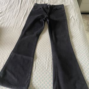 Zara Black Flare Jeans
