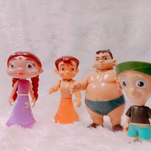 Chota Bheem Miniature Toys Set From Mc Donald's