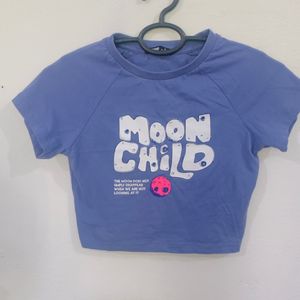 The Moon child Crop Top