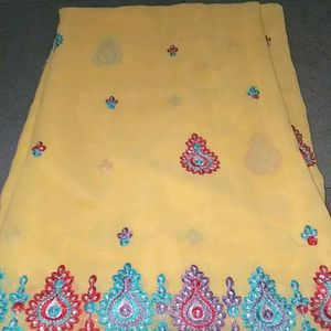 Chiffon  Saree