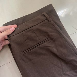 TAILORED BROWN PANTS