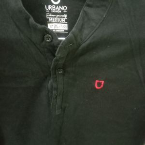 Full Black T Shirt For Men