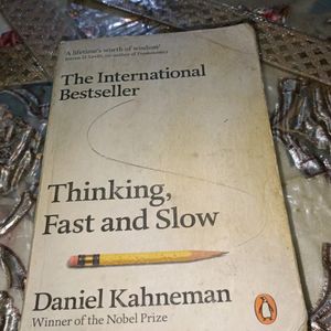 Thinking Fast & Slow By Daniel Kahneman