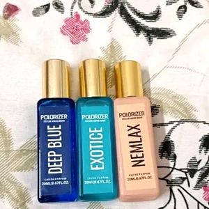 POLORIZER DEEP BLUE AND EXOTICE  NEMLAX PERFUM