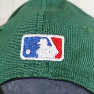 New Era Men's Olive Green Cap