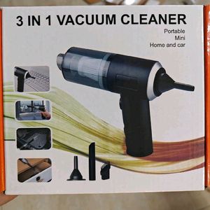 3 in 1 Car Vaccum Cleaner(pack Of One)