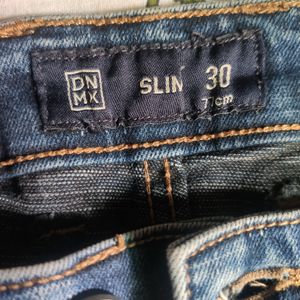 Denim stoned Washed Jeans