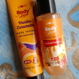 Plum BodyLovin Caramel Combo (Lotion+Shower Gel)