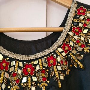 Ethnic Gown - EMBROIDERED