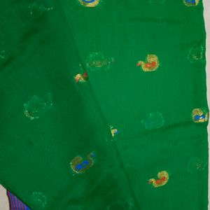 Green Saree