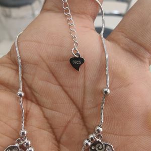 925 Sterling Silver Anklets Single Pair