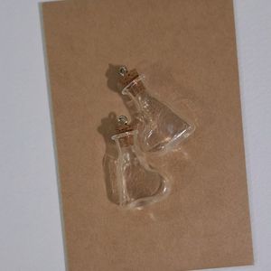 Heart Glass Bottles