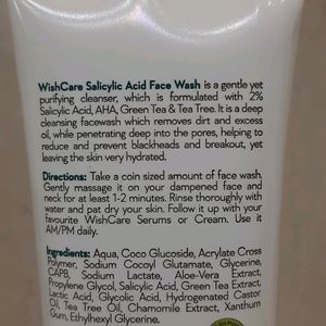 Wishcare Salicylic Acid Face Wash