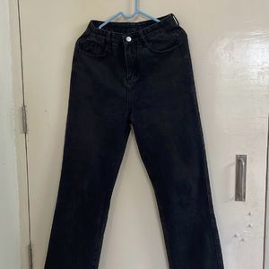 Charcoal Or Faded Black Women’s Jeans