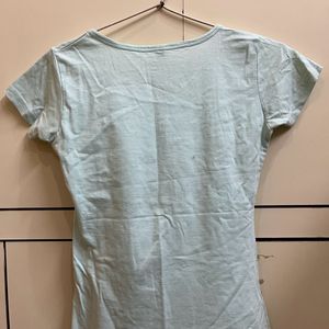 Pastel Green Light Weight T-shirt