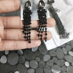 Black Jewellery Set