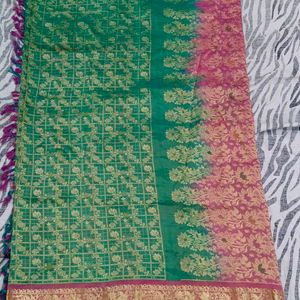 pure Kanchi pattu saree