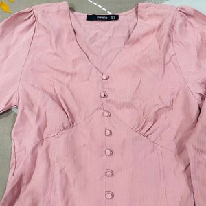 Corset Pink Top For Women