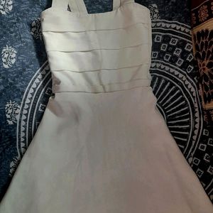 Women White Cute Dress