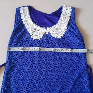 Women's Top| Blue| Bust-28| Length-23