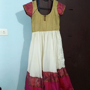 Anarkali Kurti Set Top + Bottom