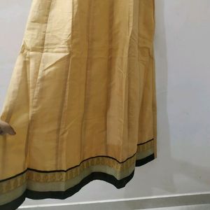 unused partywear gown with dupatta