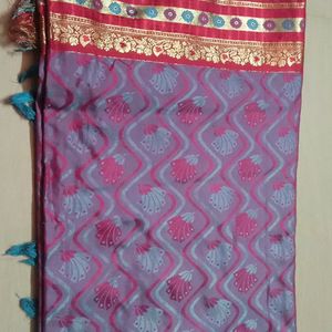 Double Shade Saree